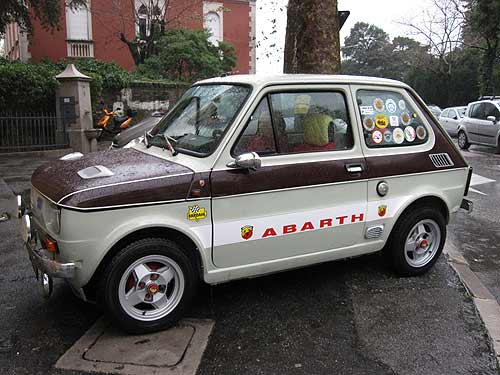 martin krusches flame norbert gall fette beute Fiat 126 Abarth