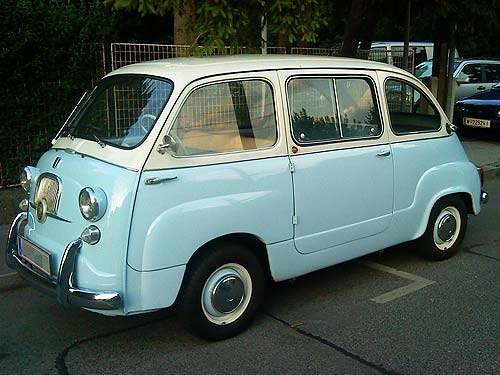 Fiat Multipla 600. Fiat 600 Multipla